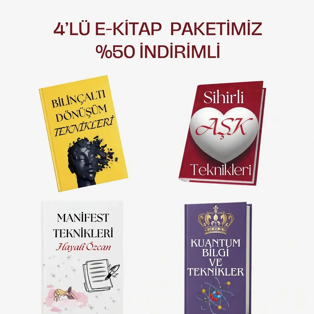 4’LÜ E-KİTAP PAKETİ (FİZİKİ KİTAP DEĞİLDİR)
